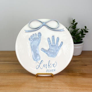 Classic Clay Bow Plaque