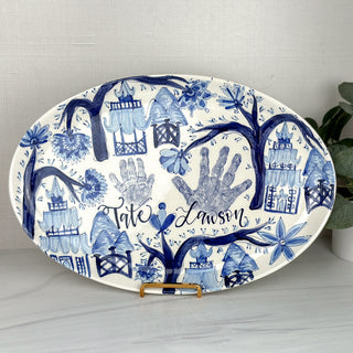 Classic Chinoiserie Wide Platter