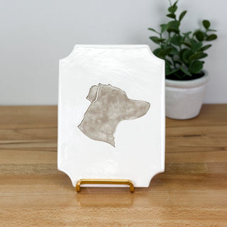 Classic Clay Silhouette Plaque