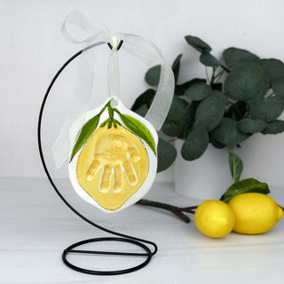 Lemon Clay Ornament