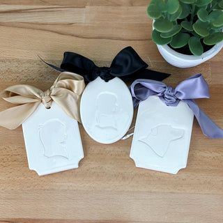 Classic Clay Silhouette Ornament