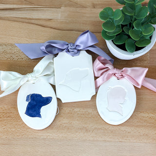 Classic Clay Silhouette Ornament