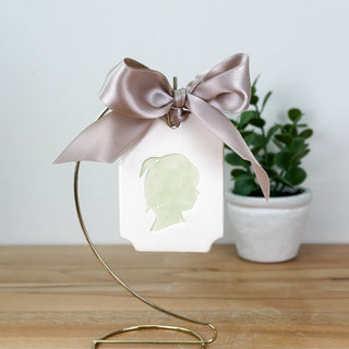 Classic Clay Silhouette Ornament
