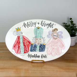 Nutcracker Clay Plaque