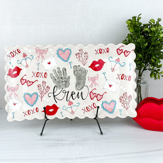 Cupid Chic Wide Platter