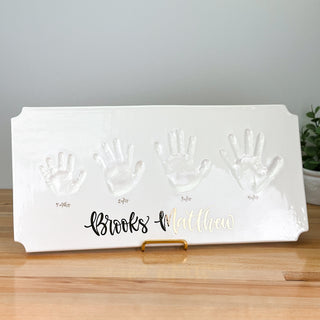 Through the Years Clay Plaque