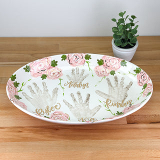 Elegant Flowers XL Platter