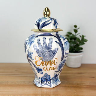 Classic Chinoiserie Keehln Ginger Jar