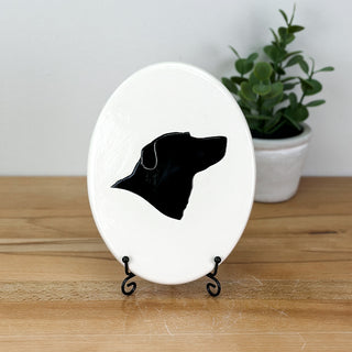 Classic Clay Silhouette Plaque