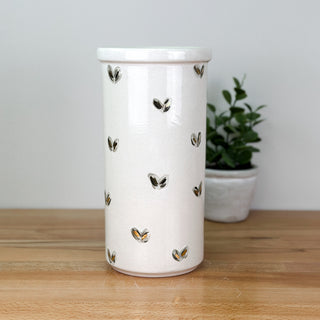 Textured Hearts Vase