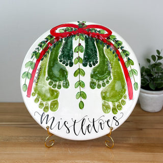 Mistletoes Clay Plaque