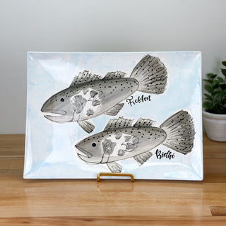 Trout Wide Platter
