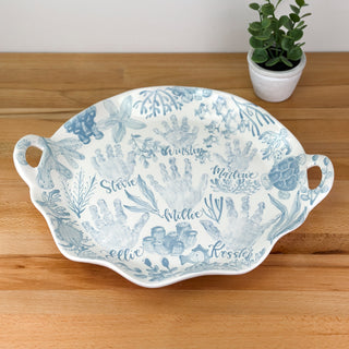 Beachy Chinoiserie XL Tray