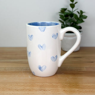 Textured Hearts Mug
