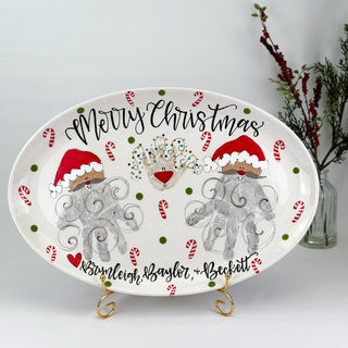 Cookies for Santa Wide Platter