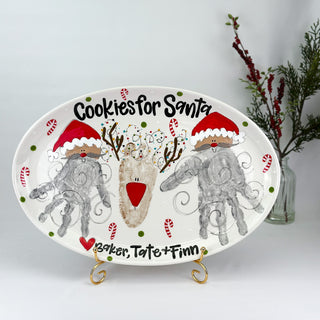 Cookies for Santa Wide Platter