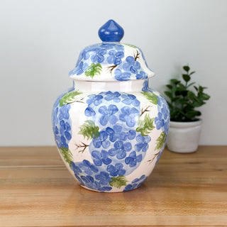 Hydrangea Meghan Ginger Jar