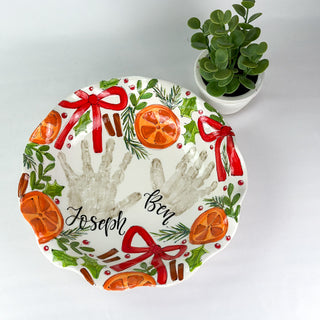 Citrus Garland Serving Bowl