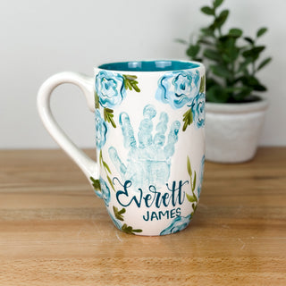 Elegant Flowers Mug