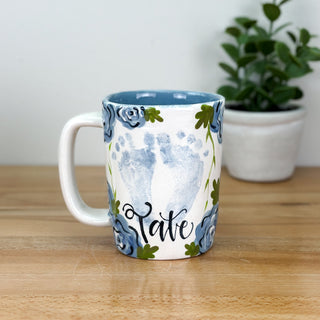 Elegant Flowers Mug