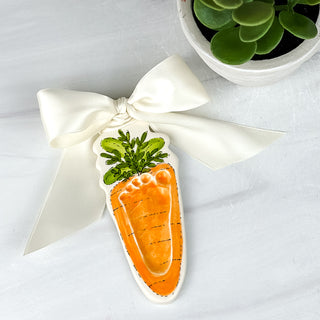 Carrot Clay Ornament