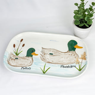 Duck Wide Platter