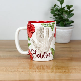 Watercolor Roses Mug