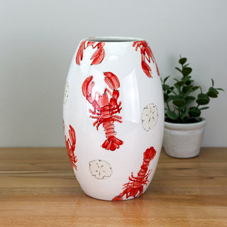 Lobsters Vase