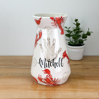 Lobsters Vase