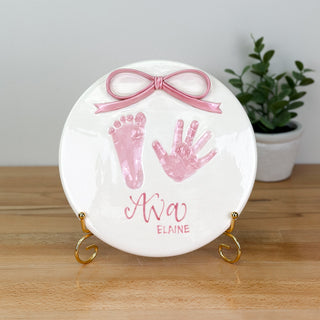 Classic Clay Bow Plaque