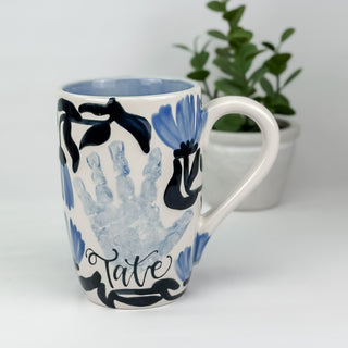 Art Deco Flowers Mug