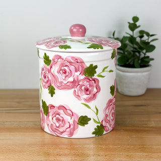 Elegant Flowers Petite Canister