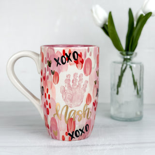 Valentine's Brushstrokes Mug