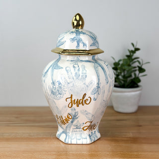 Classic Chinoiserie Keehln Ginger Jar