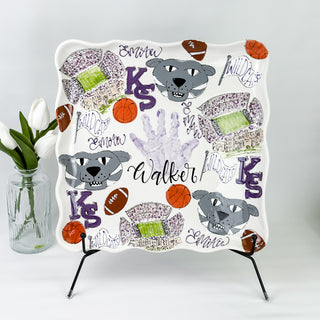 Collegiate Chic Platter