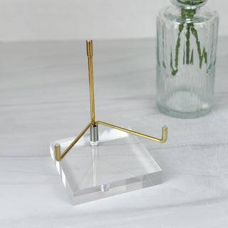 Extra Small Acrylic Plate Stand (4.5")