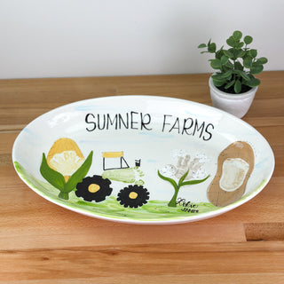 On The Farm XL Platter