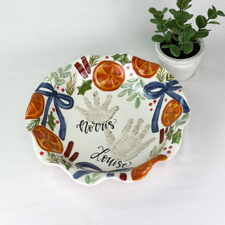 Citrus Garland Serving Bowl