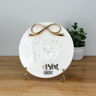 Classic Clay Bow Plaque