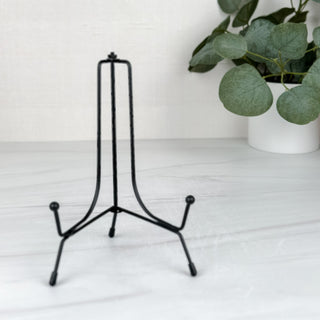 Black Extra Small Plate Stand (4")