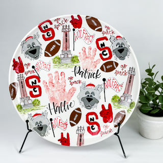 Collegiate Chic Platter