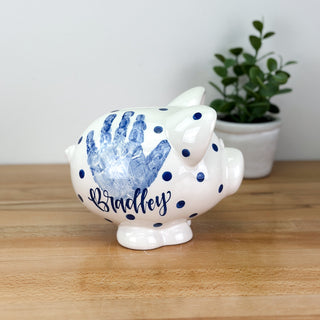 Polka Dot Petite Piggy Bank