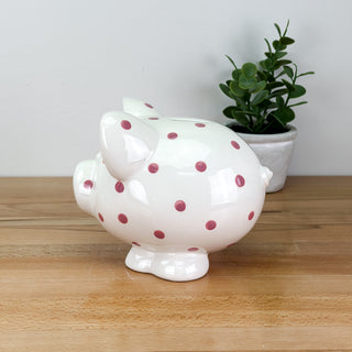Polka Dot Petite Piggy Bank