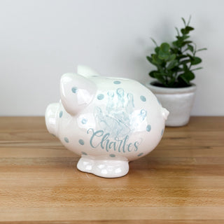 Polka Dot Petite Piggy Bank