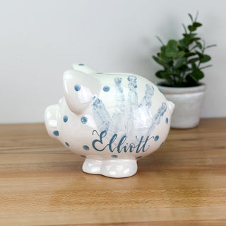 Polka Dot Petite Piggy Bank