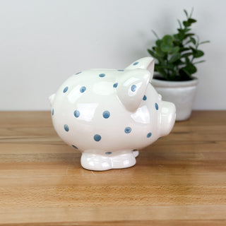 Polka Dot Petite Piggy Bank