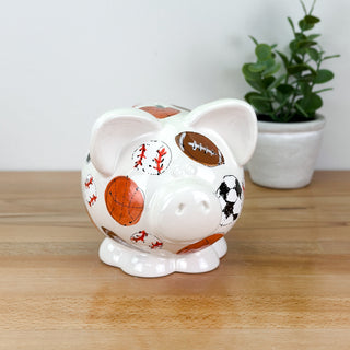Sports Petite Piggy Bank