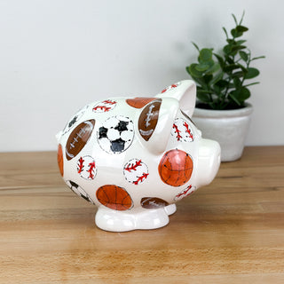 Sports Petite Piggy Bank