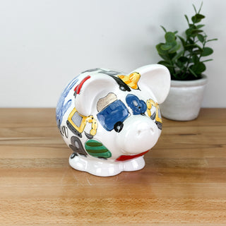 Trucks Petite Piggy Bank