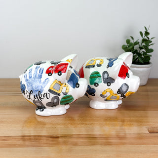 Trucks Petite Piggy Bank